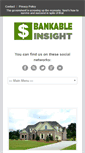 Mobile Screenshot of bankableinsight.com