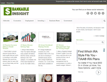 Tablet Screenshot of bankableinsight.com